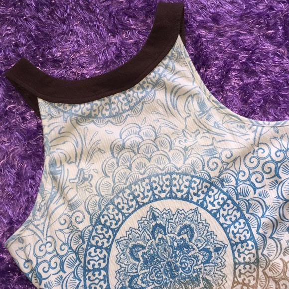 Boho beaded neckband top - Picture 6 of 7